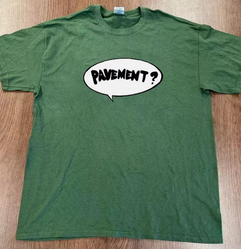 90s Pavement Band Logo Classic Green All Size Unisex T-Shirt