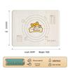 Silicone Pastry Mat with Anti-Overflow Edge