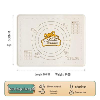 Silicone Pastry Mat with Anti-Overflow Edge