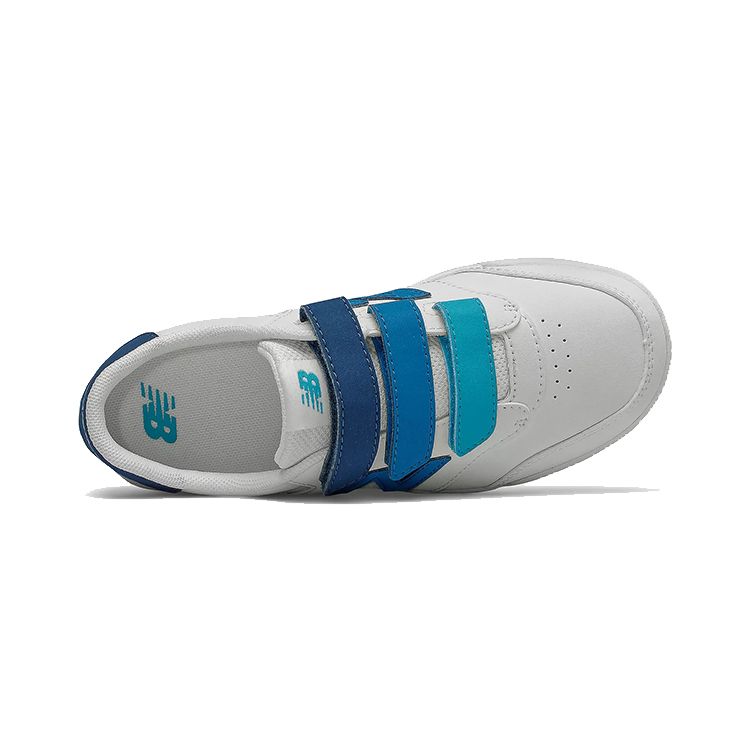 New Balance Ct60 Round Toe Lace-Up Low Top Casual Shoes Kids sneaker White Blue PVCT60KW