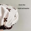 Double-Layer Waterproof Shower Cap: Thick, Dustproof, Oil-Proof Bath Cap for Women