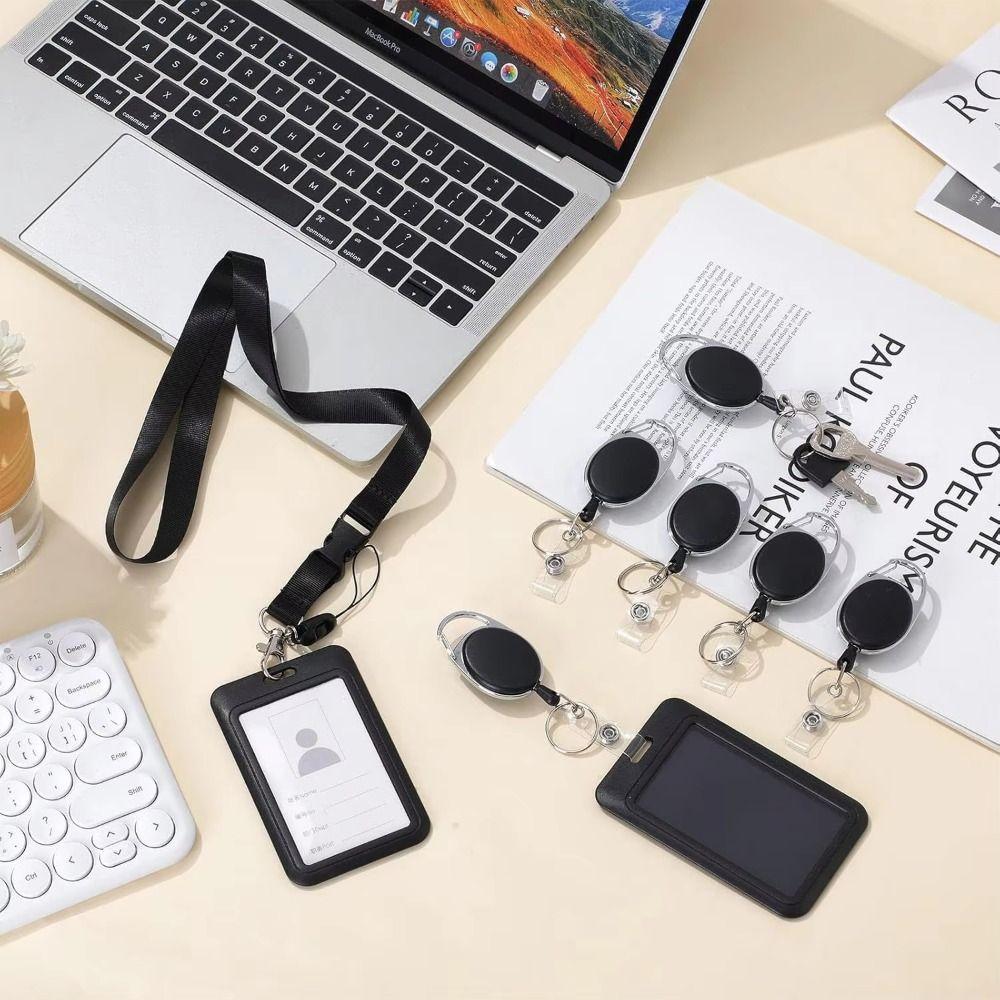 with Breakaway Lanyard Work Permit Card Set Access Control Set  Document Protection