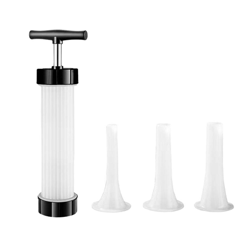 

Ручная машина для набивки колбасы Самодельная машина для набивки колбасы Маленький шприц для инъекций колбасы Гаджеты Ручной инжектор для мяса Инструменты