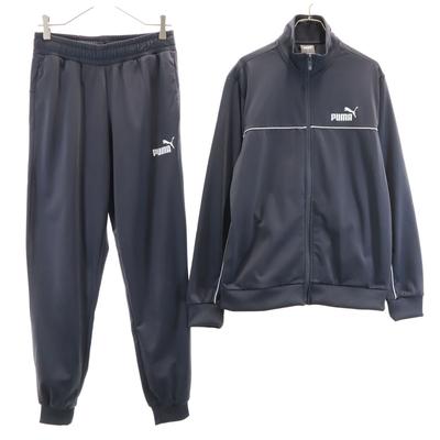 Track Jacket Setup M Gray Tricot-lined Jersey Men's Used