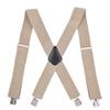 Men's 5 Cm Elastic Casual Polyester Suspenders with Clips