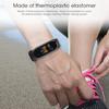 M5 Waterproof Smart Bracelet Touch Screen Step Counting Sports Band Watch Black