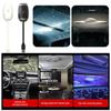 USB LED Starry Car Atmosphere Light Adjustable Focus Large Range Projection Romantic Saturn Galaxy Party Interior Decor Light