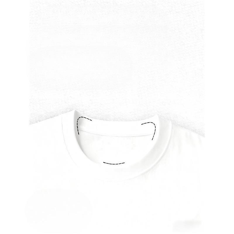 Tailles européennes Hommes t-shirt décontracté impression numérique col rond manches courtes style rue tendance mode été style sportif t-shirt blanc pour hommes