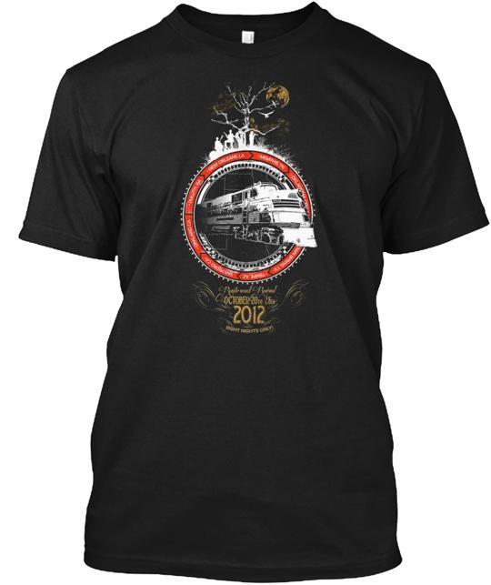 

Railroad Revival T-Shirt Made in the USA Size S to 5XL Unisex T-Shirt L