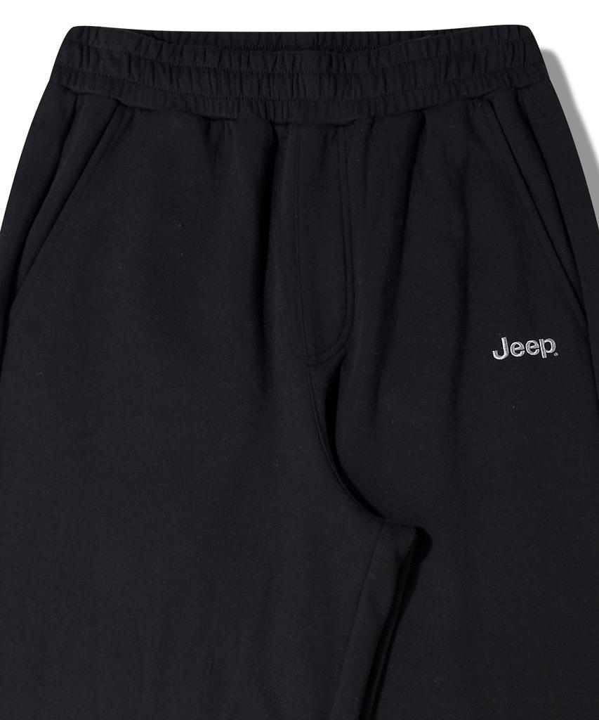 JEEP Basic Wide Double Sweatpants (Jq5Tsu901Bk)