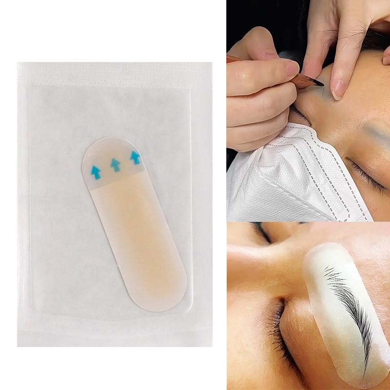 Permanent Eyebrow Practice Skin Makeup Tattoo Teacher Practical Sticker Beginner Adhesive Eyebrow Practice Tool