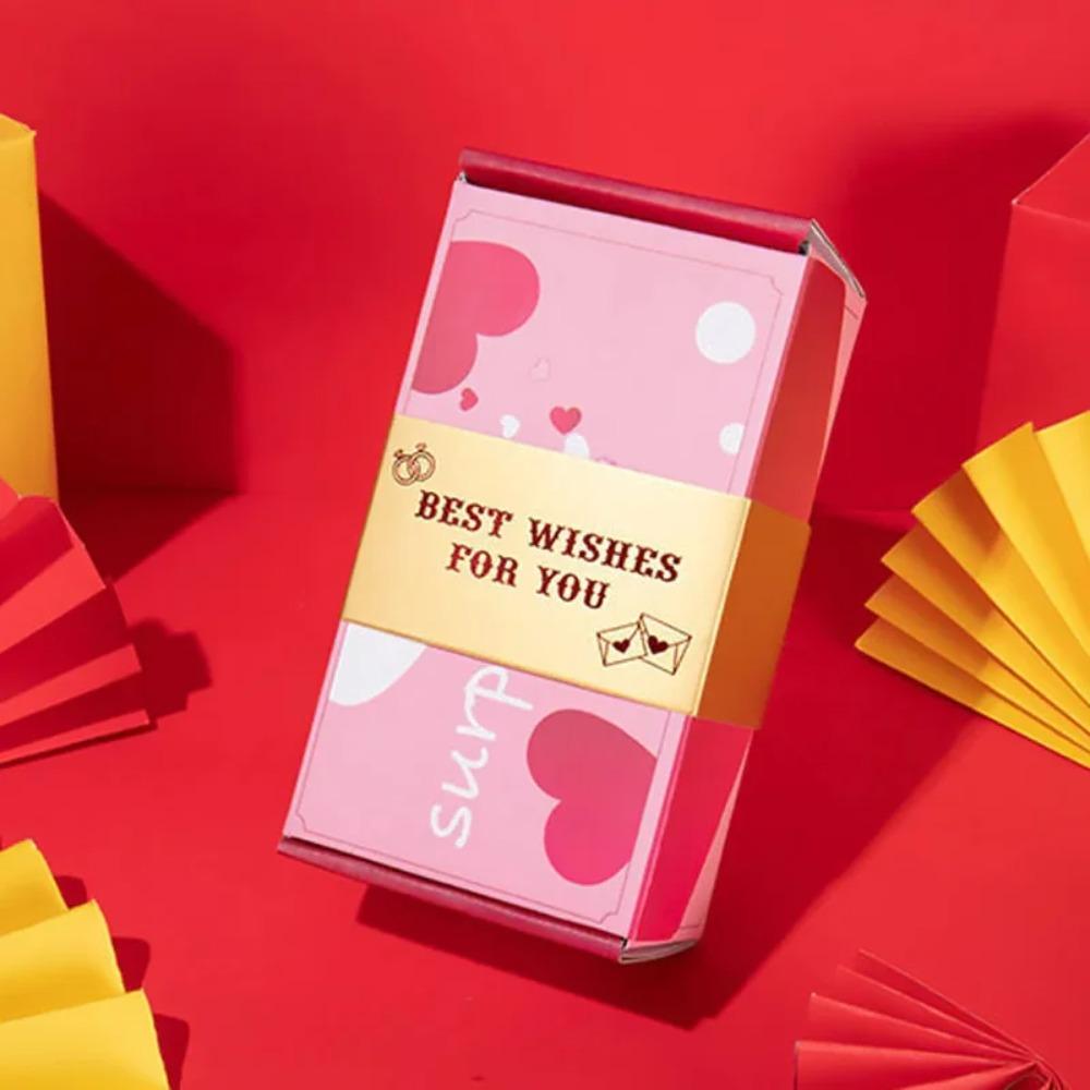 Paper Surprise Bounce Box Pop Up Surprise Money Box New Gift Box Cash Explosion Gift Box  Christmas