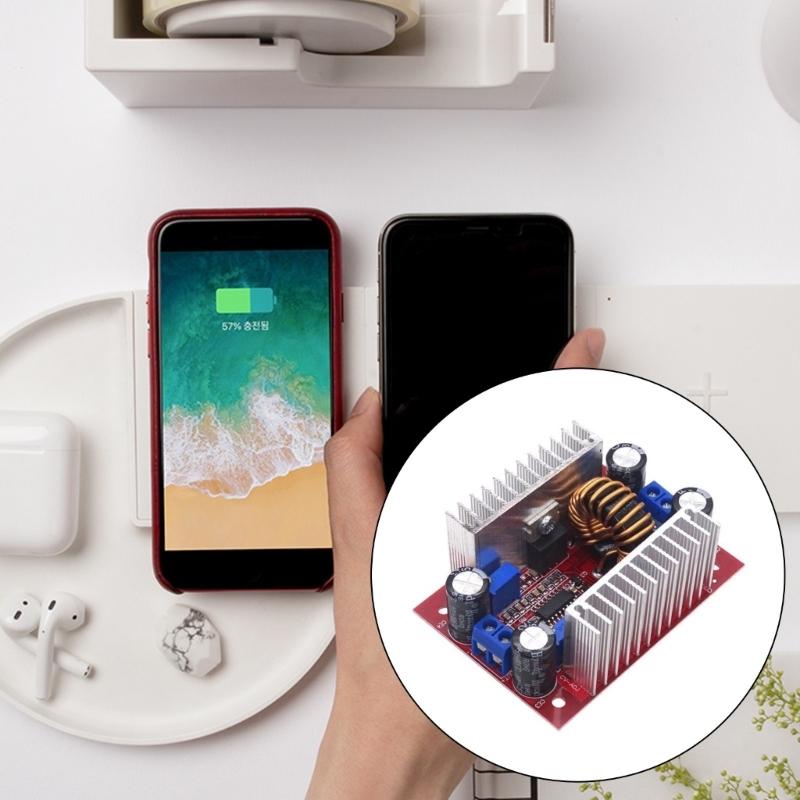 DC400W 15A Boost Converters with Wide Input Voltages Ranges for LED Lighting and Battery Charging Boosting Module