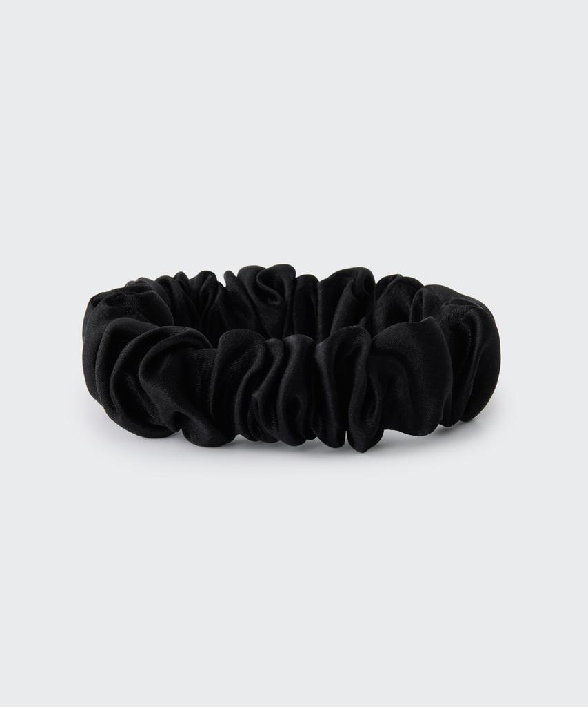 Musinsa Standard Woman Women'S Silk Scrunchie_Medium [Black]