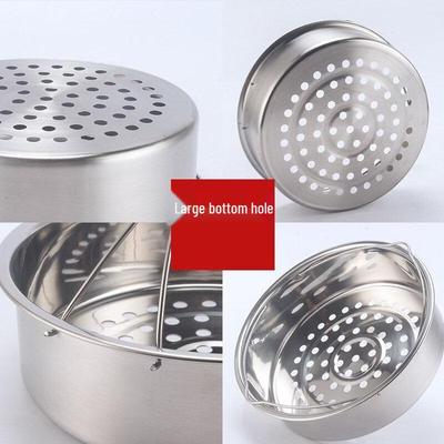 ZISIZ Rice Cooker Steamer Basket Set with Handle
