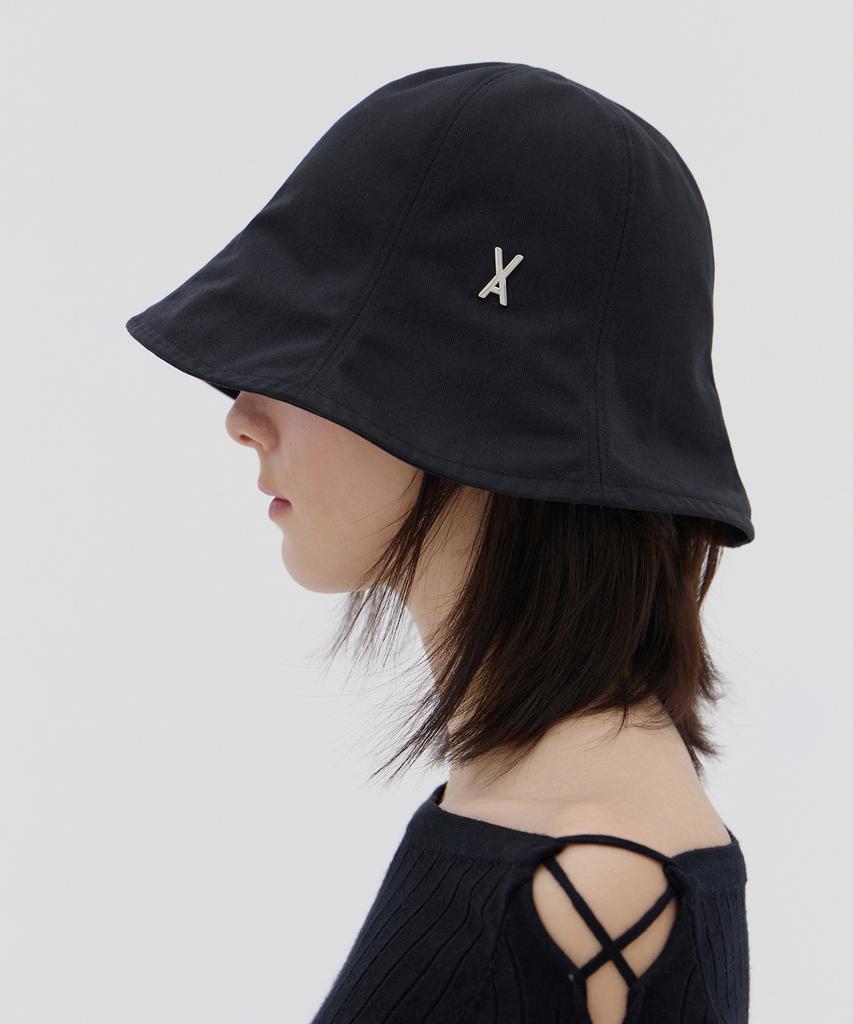 Bajal Va Studded Basic Tulip Hat Black