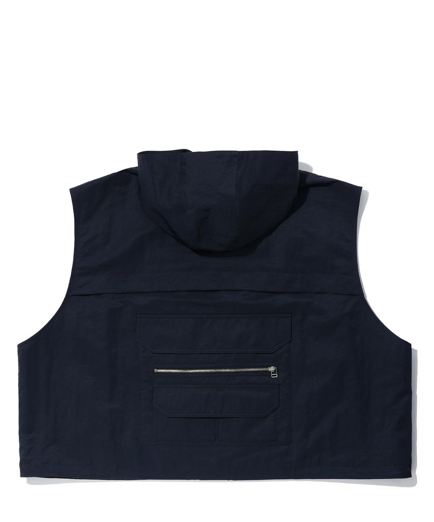 Iey Nylon Multi Vest Navy