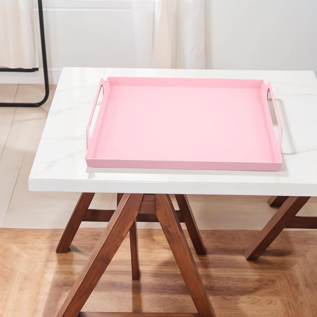 For Bathroom Iron Art Tray Rectangular Iron Tray For Kitchens For Offices Green Versatile Tray Decorative Tray