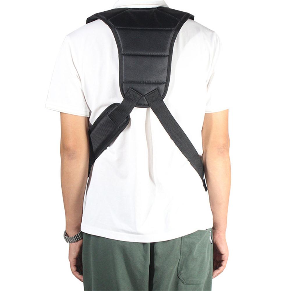 

New Double Shoulder Padded Belt Harness Strap For Brush Cutter & Trimmer & Strimmer
