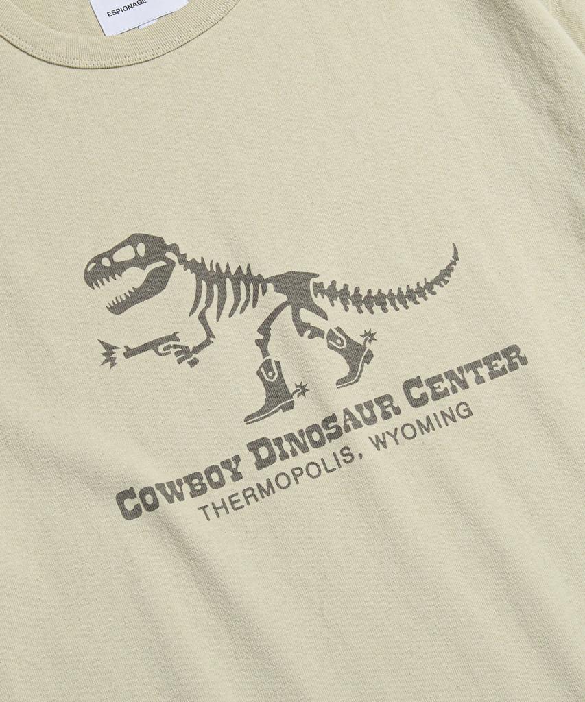 ESPIONAGE Cdc T-Rex Heavyweight Tee Sand