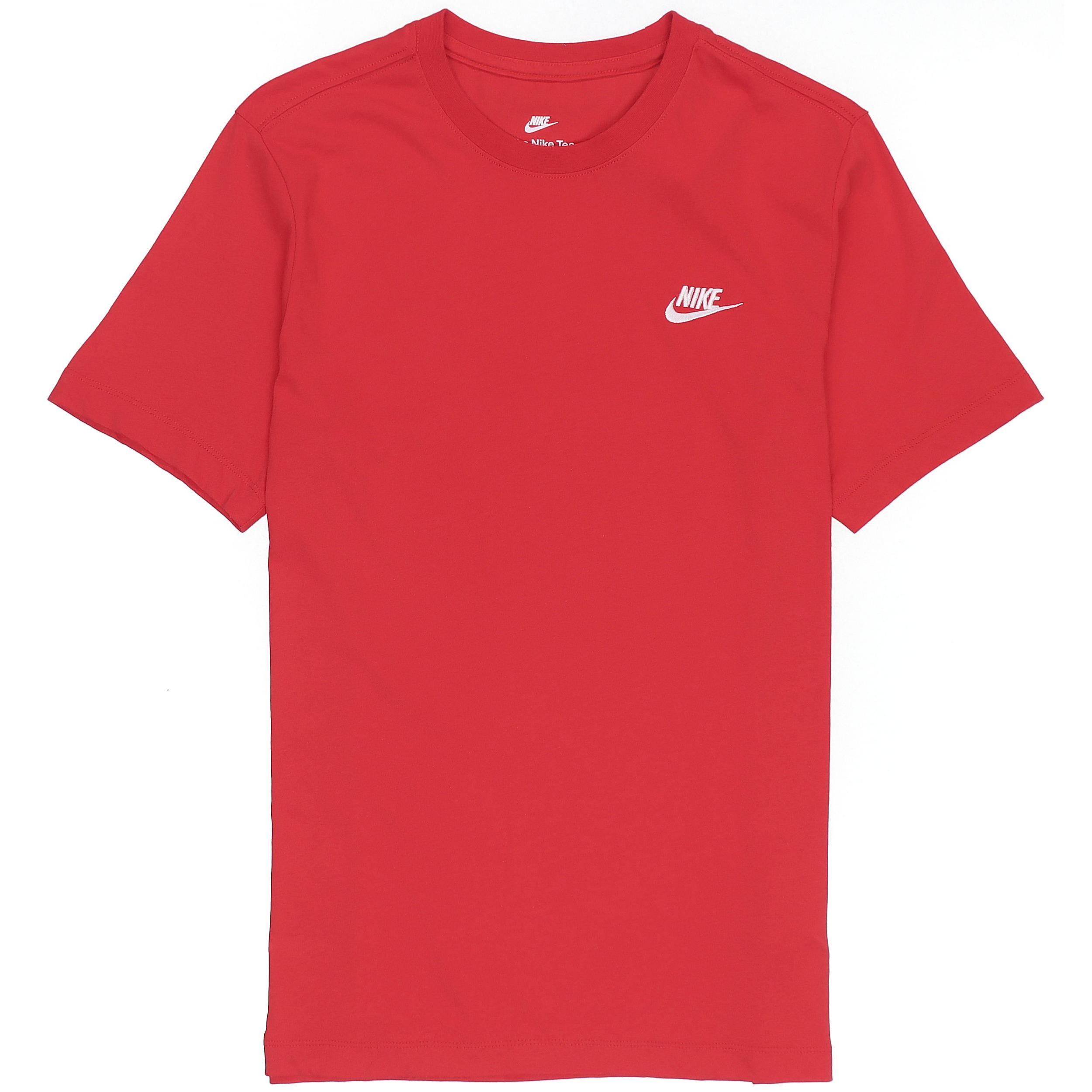 

New Nike T Shirts Men Red AR4999-657 M