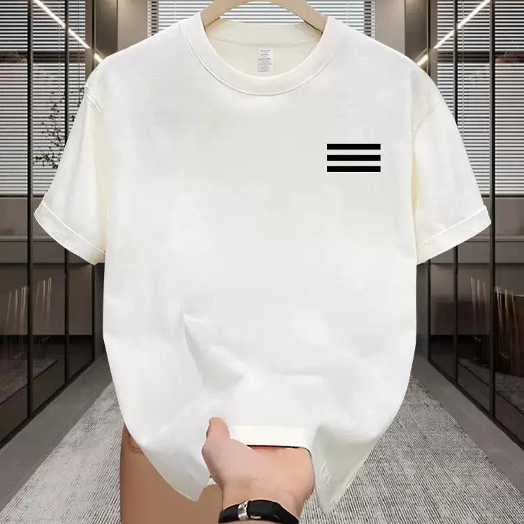 Men Cool Cotton T Shirt Short Sleeve Crew Neck Casual Basic Tee Top Soft Breathable Summer Daily Wear Solid Color Comfortable Fashion Style