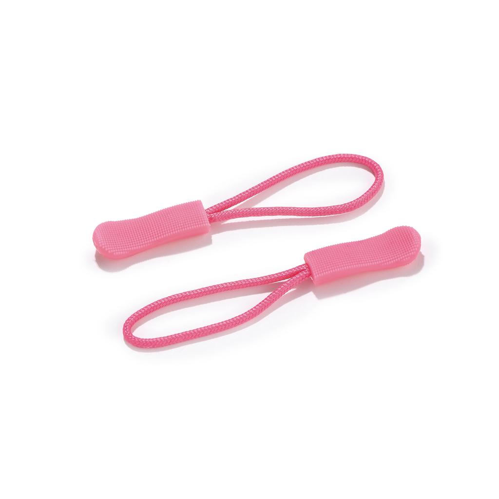 20pcs/lot 6.5cm Colorful Zipper Puller Cord Zip Puller Replacement Ends Lock Zips Travel Bags Clip Buckle Sport Garment Parts