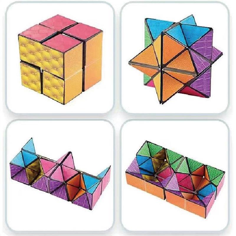 Douyin 3D Geometric Magnetic Rubik s Cube Educational Toy