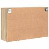 Shoe Cabinet Sonoma Oak 103 x 30 x 67 cm Particleboard