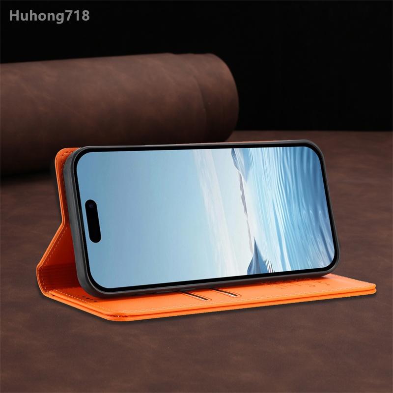 Magnetic Flip Case for Samsung Galaxy A06 A07 A5 A6 A7 A26 A36 A56 2017 2018 4G 5G with Card Holder Stand Protection Cover