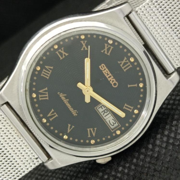 

Б/У ВИНТАЖНЫЕ ЧАСЫ SEIKO 5 АВТОМАТИЧЕСКИЕ 7019A ЯПОНИЯ МУЖСКИЕ D/D ЧЕРНЫЕ 608c-a315454-2 SKU608c-a315454