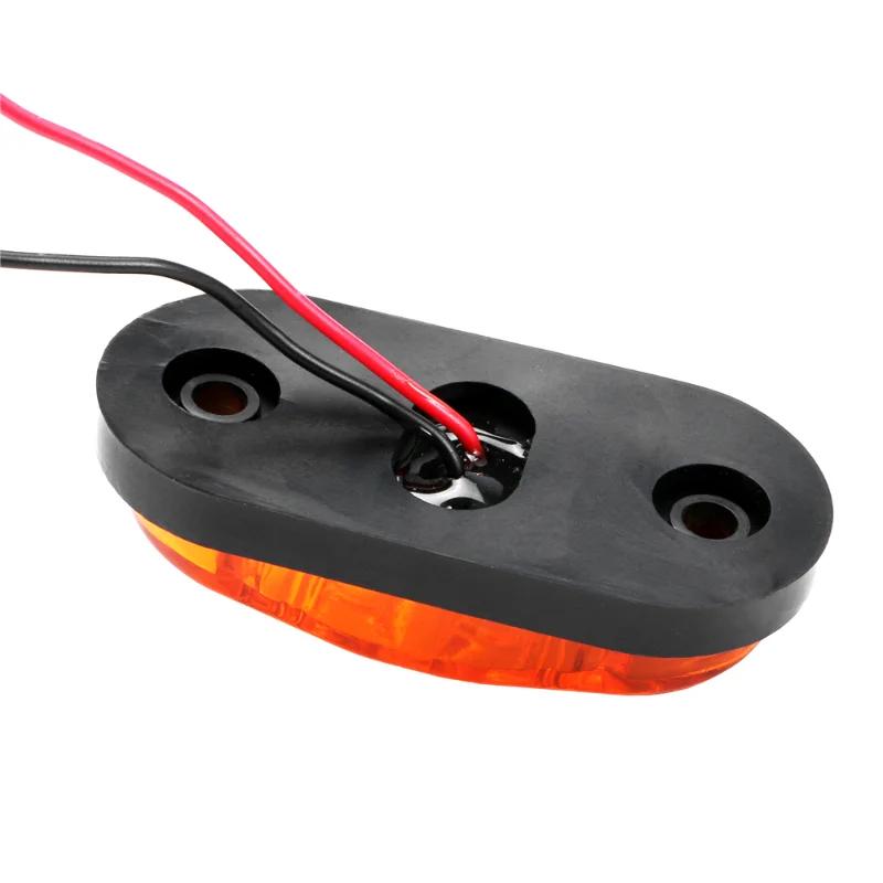 1 Pc/Pair 24v 12v Durable LED Side Marker Lights For Trucks Side Clearance Marker Light Clearance Lamp