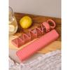 Silicone Pull-Out V-Shaped Ice Cube Tray, One Pull One Push Full Ejection, Flexible and Non-Stick, Odorless and Cold-Resistant