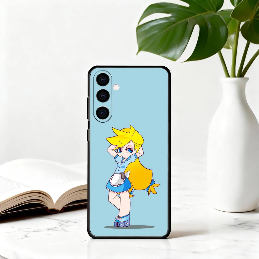 

STOCKING A-Anarchy P-Panty-AP Phone Case For Samsung Galaxy A73,A72,A71,A70,A53,A52,A51,Soft Silicone Black Cover Samsung a22 5g