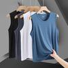 Men's Summer Quick-Dry Ice Silk Vest: Breathable, Elastic Nylon Activewear