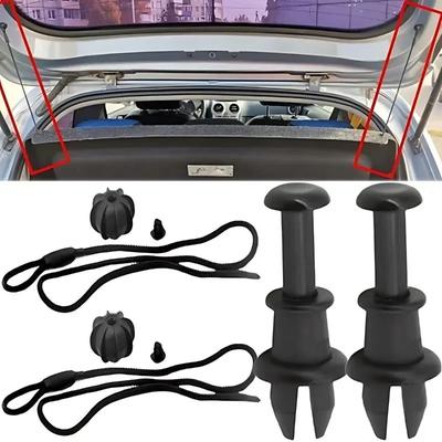 Universal Car Rear Shelf Straps Ball Holding Cord Vehicle Tailgate Lanyard Trunk Storage Package Tray Lid Rope Nylon Sling