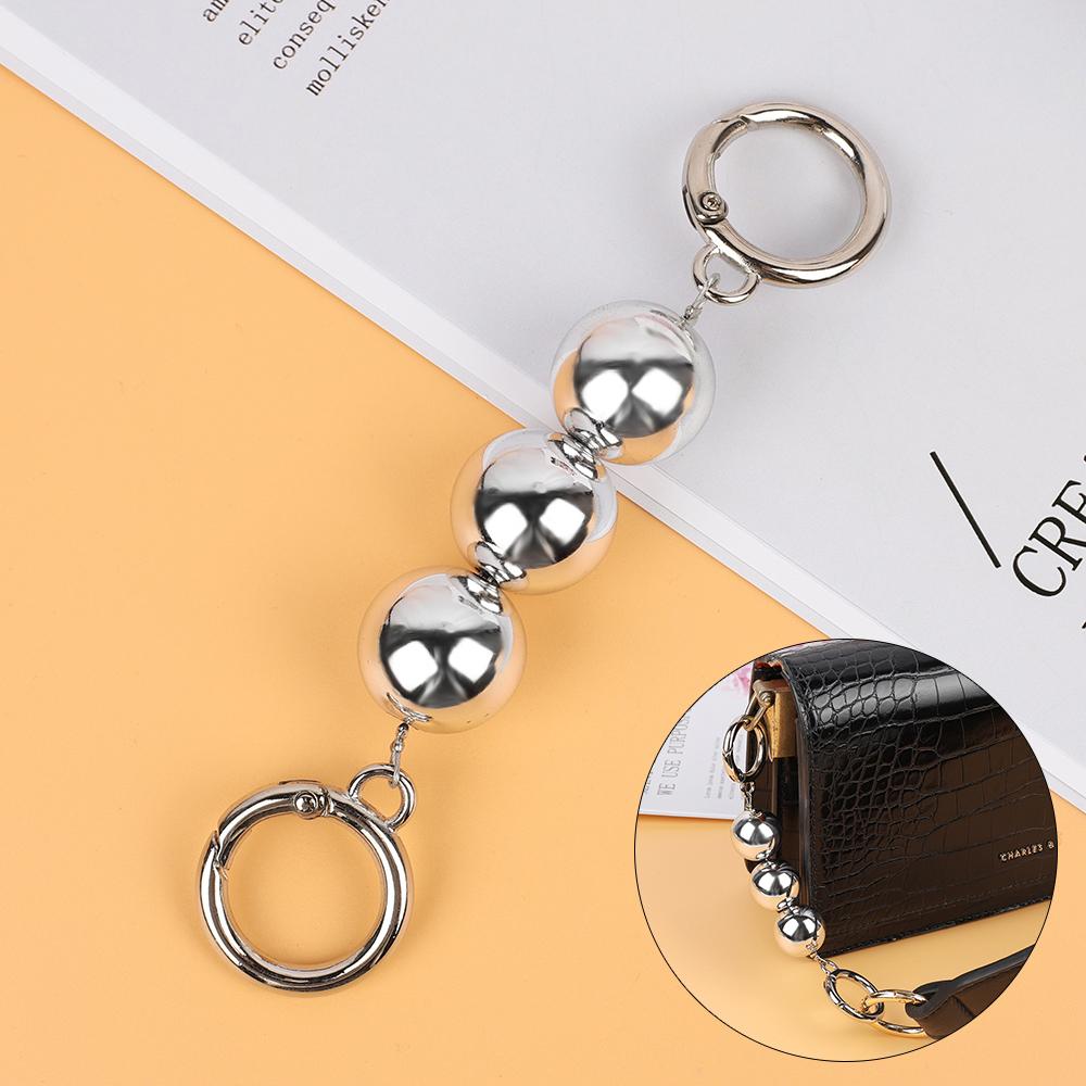 Imitate Pearl Bag Strap Extender Accessories for Handbag Purse Belt Handles Bead Chain Women Shoulder Bag DIY Replacement Straps