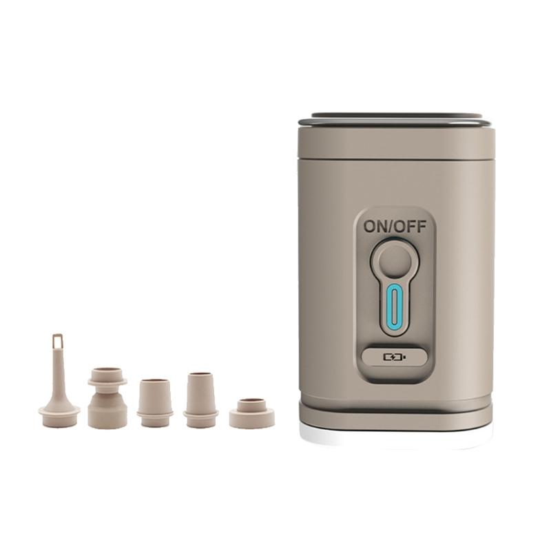 

Portable Electric Compressor Wireless Air Pump with Light For Outdoor Activities