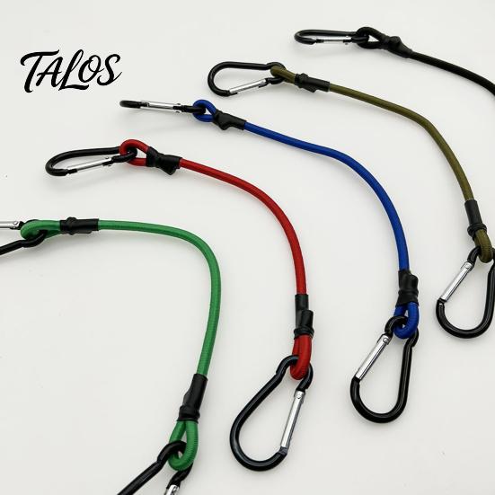 Travel Accessory for Secure Luggage Bungee Cord with Metal Hooks, Elastic Rope Durable Versatile Straps Garage Strap, Flexible Fastening Strap Camping