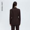 LANCY Ankela Red Double-Breasted Blazer