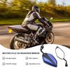 Electric Scooter Rearview Mirror Motorbike Rear View Mirror Handlebar Side Mirrors For Motorcycles Motorbike Supplies