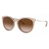Women S 54mm Brown Tran. Light Gold SunglaSSeS Brown Tran. Light Gold