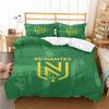 Bedding Four-Piece Set, Digital Printing Bedding, Football Basketball Quilt Cover Printing
