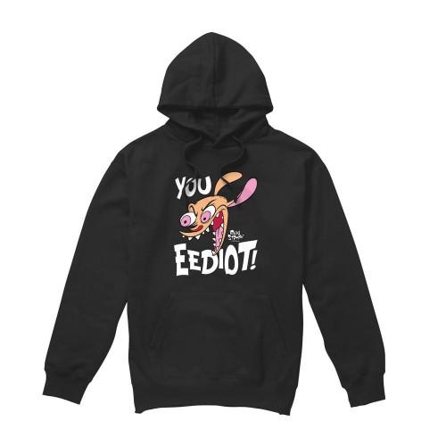 Ren & Stimpy Mens You Eediot! Hoodie