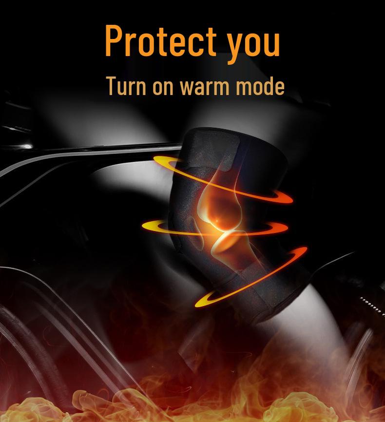 Windproof Winter Cycling Knee Pads for Men