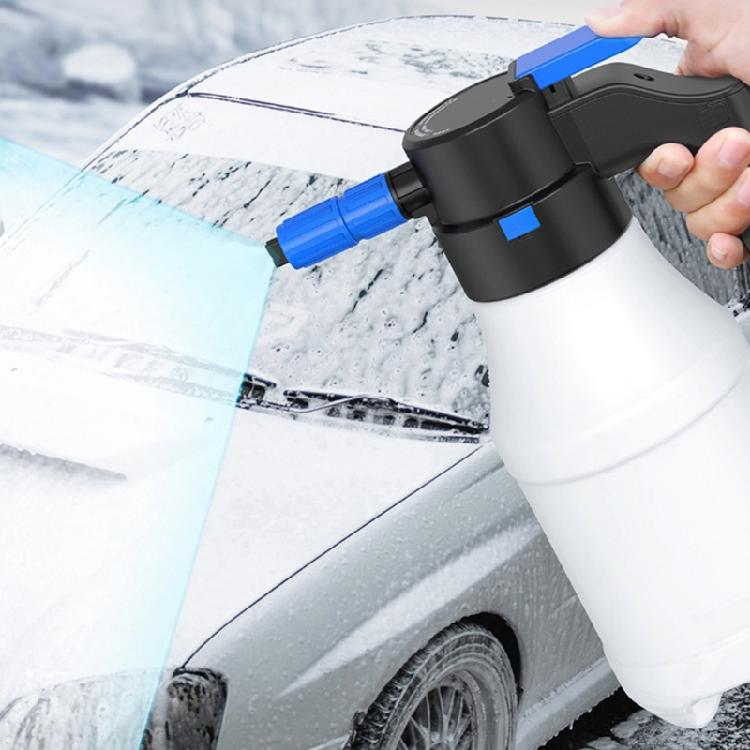 1.5Liters Electric Pressurized Foam Sprayer for Car Washing, Electric Foam Sprayer with USB Cable Foam Sprayer