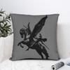 The Odysseys Square Pillow Cases Spartan Warrior Cushion Cover Fashion Zipper Decorative Pillowcase for Car X