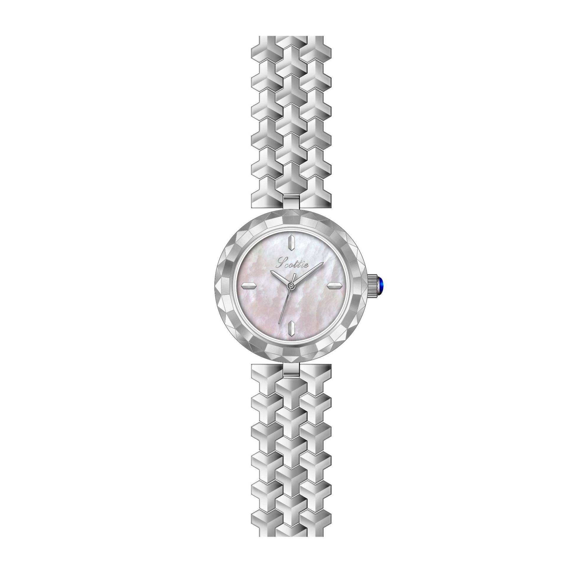Fritillary Quartz Ladies Simple With Calendar Luminous Watch Small Temperament Exquisite