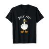 Duck You Funny Swearing Words T Shirt Vintage Stretched Homme Stylish Unisex Comfortable Slightly Streetwear Fashion