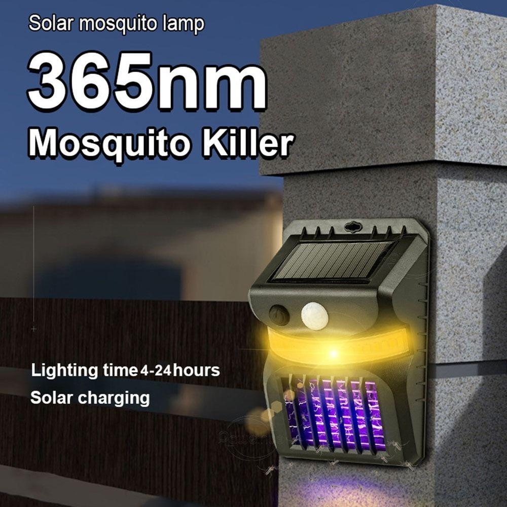 16/26LED Solar Mosquito Killing Lamp Solar Powered Outdoor Solar Light Terrace